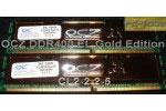 OCZ PC3200 2x 512MB EL Gold Edition CL 2-2-2-5