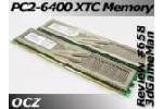 OCZ DDR2 PC2-6400 Platinum Enhanced Latency XTC Dual Channel Memory
