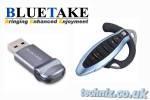 Bluetake Bluetooth Headset and Adapter