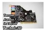 Terratec Aureon 71 PCI Dolby Digital Live Soundkarte