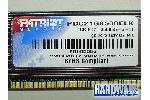 Patriot DDR2-1066 PC2-8500 1 GB Memory Kit