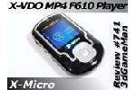 X-MICRO X-VDO MP4 F610 Player