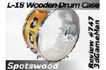 Spotswood L-18 Wooden Drum Case
