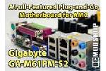 Gigabyte GA-M61PM-S2 AM2 Motherboard