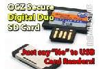 OCZ Dual SD-USB 2GB card