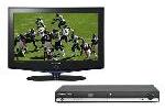 Samsung LN-S4051D LCD TV and DVD-R145 DVD Recorder