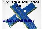 Super Talent T800UX2GC5 DDR2 Speicher