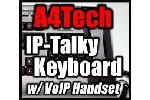 A4Tech KIP-800 IP-Talky VoIP Phone Keyboard
