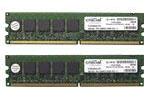 Crucial 2GB Kit ECC DDR2-533 Speicher