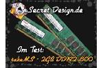 TakeMS 2GB DDR2 800 Speichertest