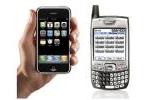 Apple iPhone and Palm Treo 700p
