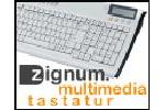 Zignum Slim Multimedia Keyboard