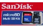 SanDisk Mobile Premier microSD Multi SD Kit 2 GB