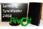Samsung SyncMaster 245B Pivot