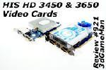 HIS HD 3450 and HIS HD 3650 Video Cards Video