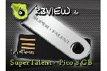 Super Talent Pico 8 GB 200x USB Stick