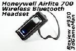 Honeywell Airlite 700 Wireless Bluetooth Headset