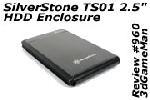 SilverStone TS01 25 inch HDD Enclosure Video