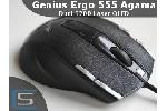 Genius Ergo 555 Agama Dual 3200 Laser OLED Maus