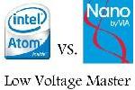 Intel Atom versus VIA Nano Platform