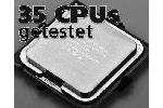 35 AMD und Intel Prozessoren im Benchmark