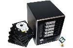 Thecus N5200BR NAS Server with 5 drives in RAID 6