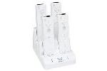 MeWe Quad Charger Docking Station for Nintendo Wii