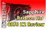 Sapphire Radeon HD 4850 X2 Video Card