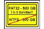 Groe FAT32 Partition Erstellen