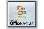 Microsoft Office 2007 CD oder DVD mit integriertem Servicepack 2