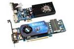 Albatron GeForce 9500GT and Galaxy GeForce 9600GT