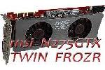 MSI N275GTX Twin Frozr OC Video Card