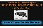 RaidSonic Icy Box IB-MP305A-B Network Multimedia HD Player Video