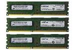 Crucial 3GB DDR3-1333 Triple Channel Speicher Kit