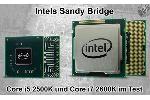 Intels Core i5 2500K und Core i7 2600K Sandy Bridge Prozessoren