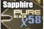 Sapphire Pure Black X58