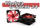 Phobya G-Silent 14 1100rpm Red LED