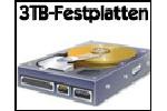 Hitachi Seagate und WD 3TB Festplatten