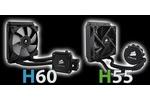 Corsair H60 and H55 New CPU Liquid Coolers