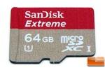Sandisk Extreme microSDXC UHS-I 64GB