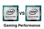 Intel Core i7-4770K vs Core i7-3770K Performance