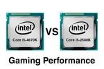Intel Core i5-4670K vs Intel Core i5-2500K
