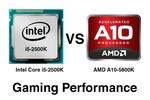 Intel Core i5-2500K und AMD A10-6800K Performance