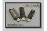 Corsair Flash Voyager GS Lexar Jumpdrive P10 und SanDisk Cruzer Extreme