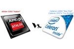 AMD Athlon 5350 Intel Celeron J1800 und 1037U