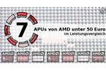 AMD A4-4000 A4-5300 A6-5400K A4-6300 A6-6400K 5350 und 3850