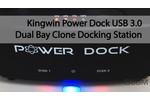 Kingwin Power Dock USB 30 Dual Bay Clone Docking Station