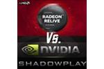 AMD ReLive versus nVidia ShadowPlay Performance