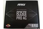 MSI B350I PRO AC