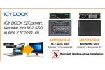Icy Dock EZConvert MB705M2P-B und MB703M2P-B
